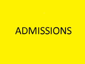 Read more about the article Admissions for the Academic Year 2023-2024