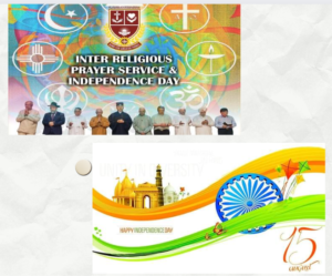 Read more about the article Inter Religious Prayer Service and Independence Day 2022