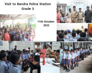 Read more about the article Social Outreach by Grade 3 – A Visit to the Police Station