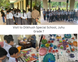 Read more about the article Social Outreach by Grade 7- Visit to Dilkhush Special School
